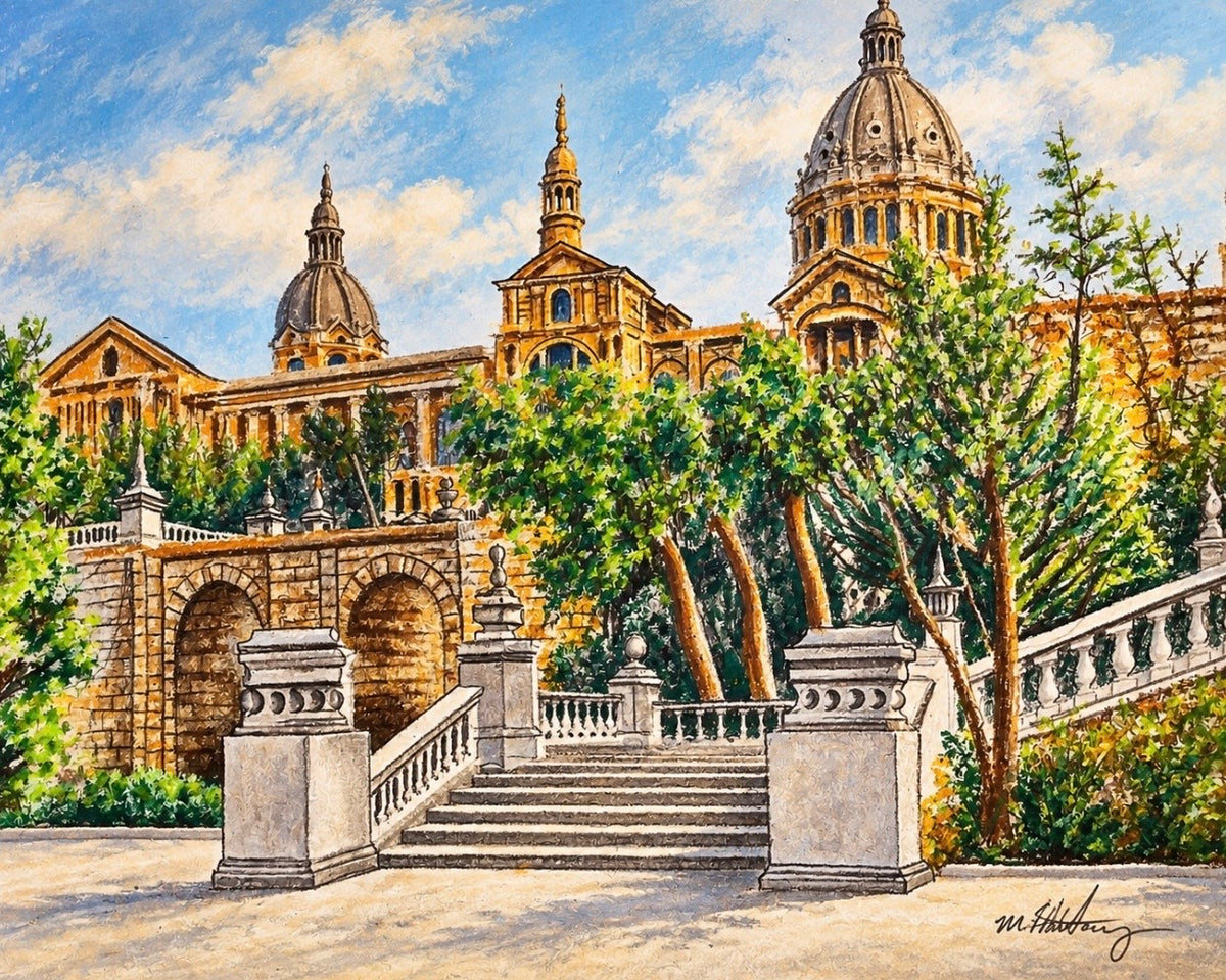 The Steps of Montjuïc — Palau Nacional, Barcelona